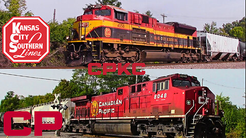 2 Train Action in Richwood KY with KCS and CP power on NS 143