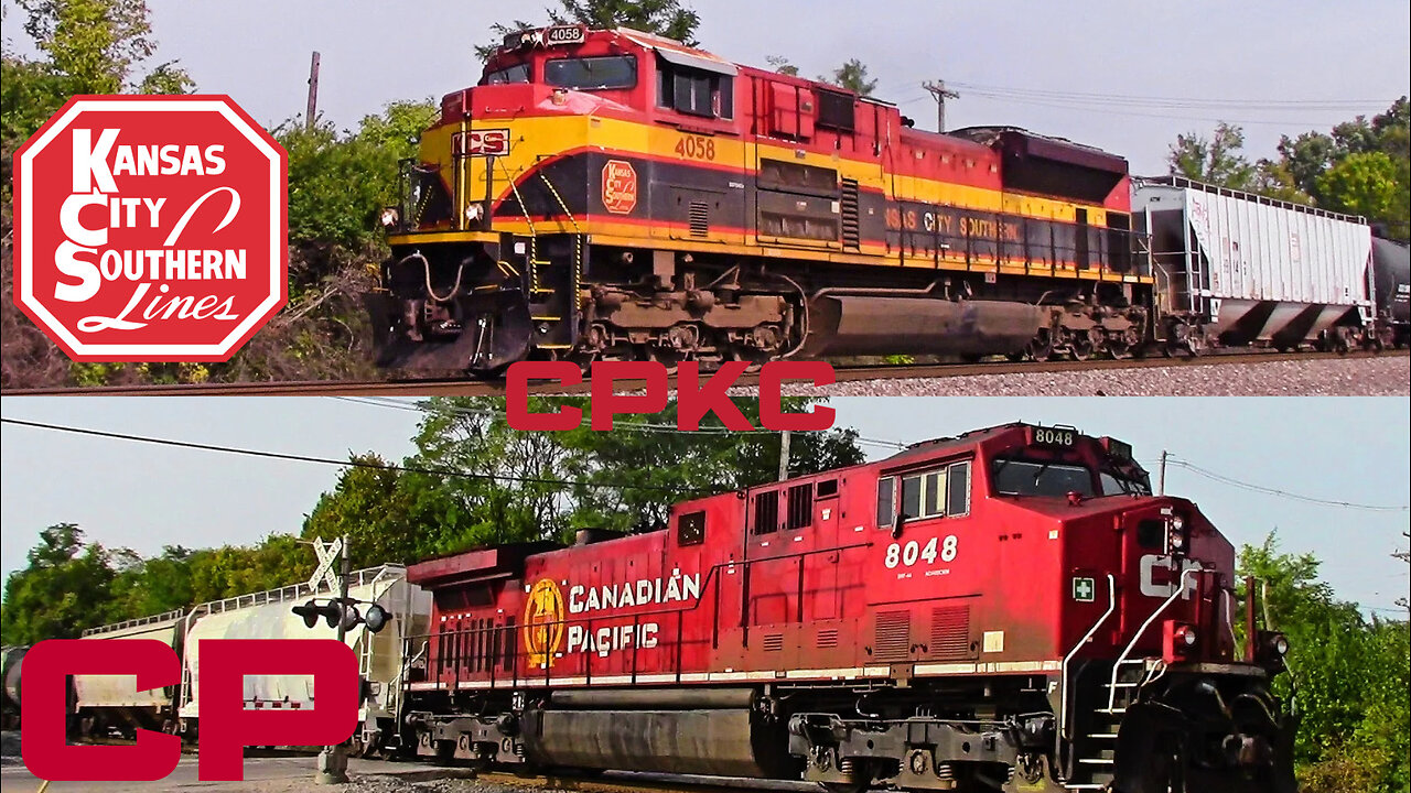 2 Train Action in Richwood KY with KCS and CP power on NS 143