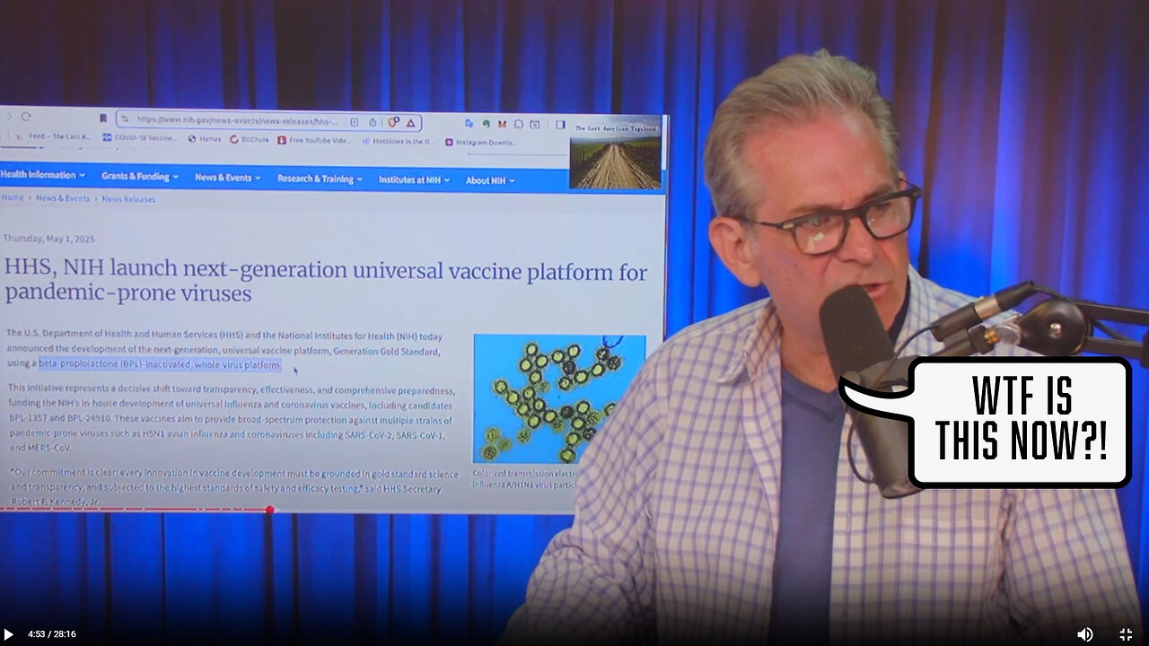 RFK jr developing universal vaccine w/Last American Vagabond▮The Jimmy Dore Show