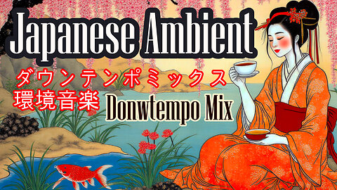 🎋 4 - Hour Japanese Ambient Music | Meditation & Focus in 4K 🎍 | ダウンテンポアンビエント瞑想