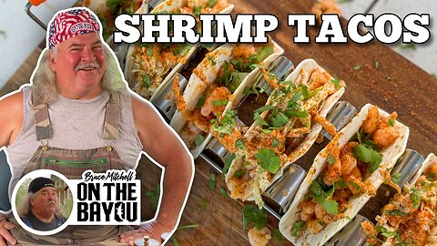 Tequila Lime Shrimp Tacos with Bruce Mitchell on the Blackstone Griddle