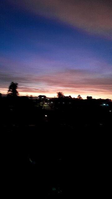 sunrise 🌅 in kitale