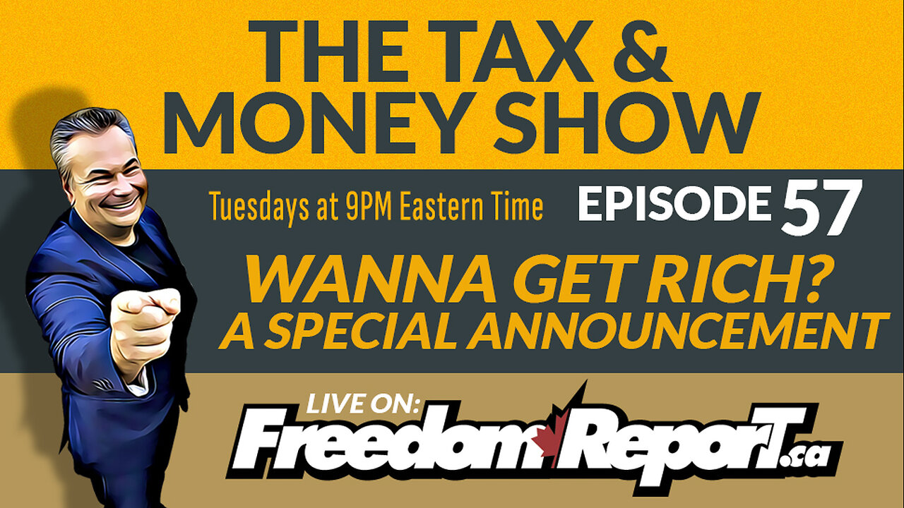The Tax & Money Show Episode 57 with Kevin J Johnston - A SPECIAL ANNOUNCEMENT