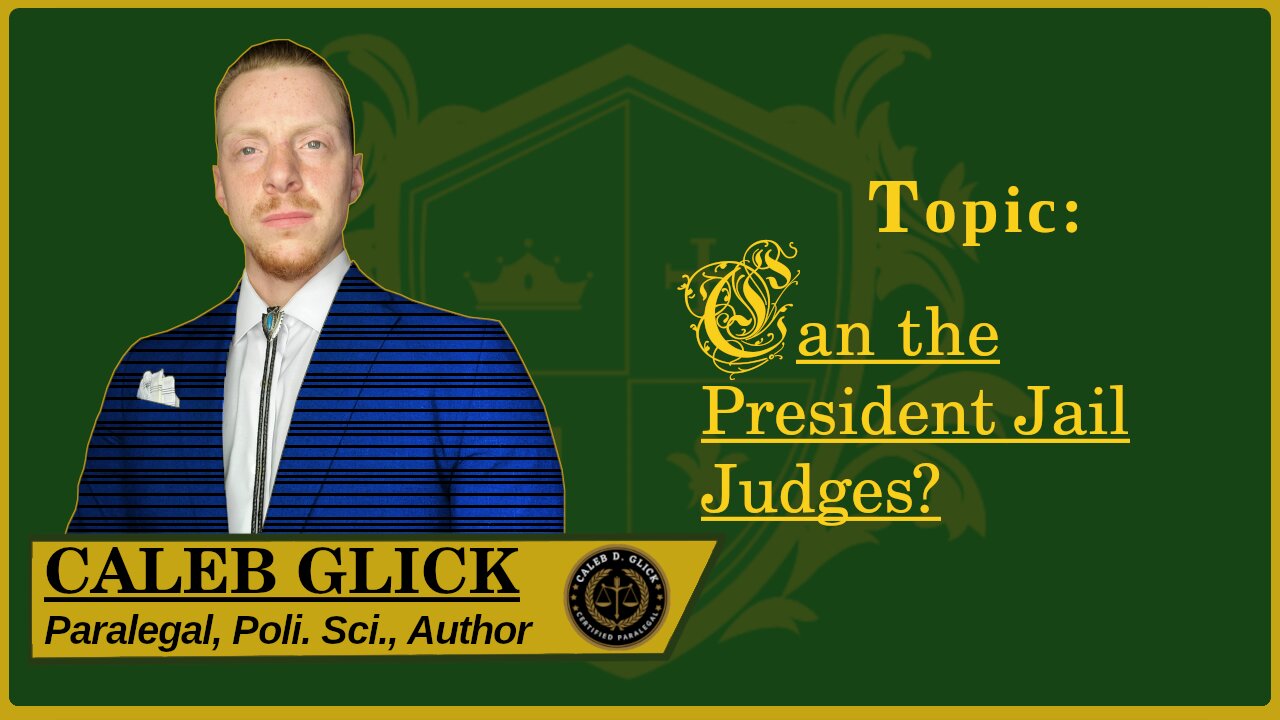 🟢 Can the President Jail Judges?; Separation of Powers upheld, Sovereign Immunity gone 🟢