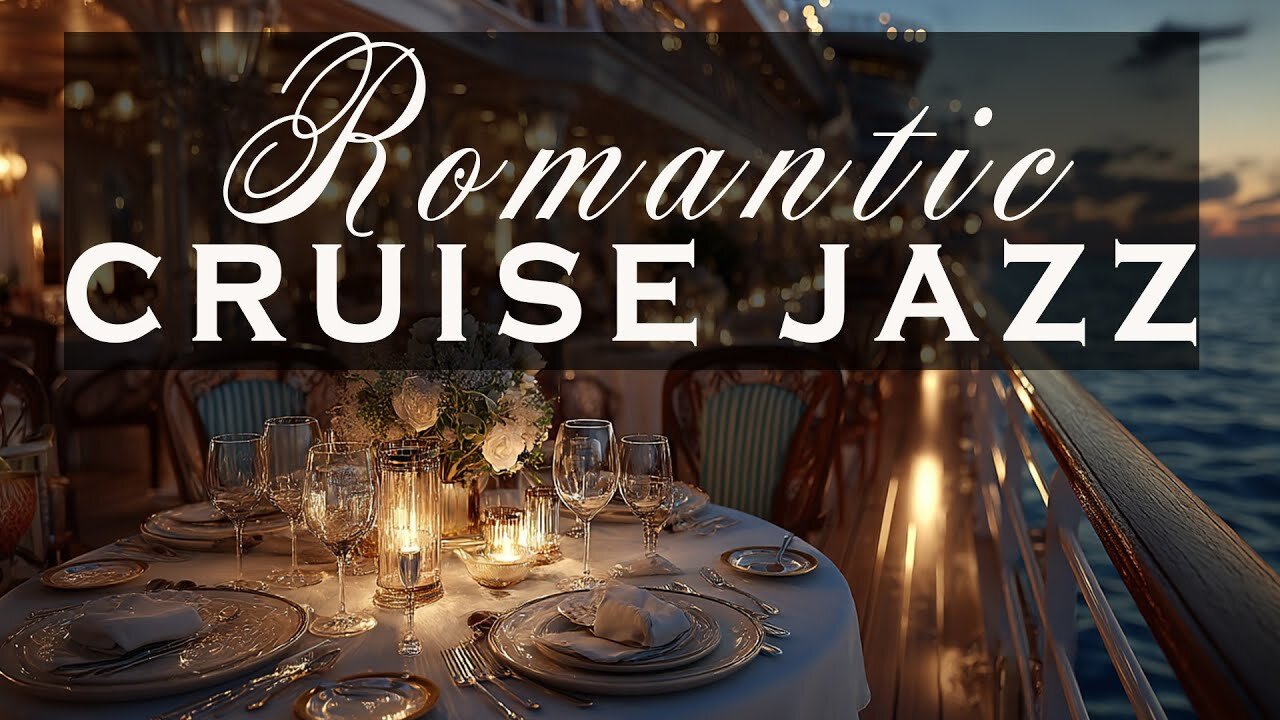 Romantic Cruise Jazz | Night Music for an Elegant Evening Together