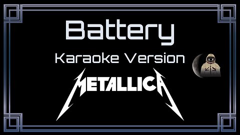 Metallica - Battery (CC Karaoke / Instrumental)