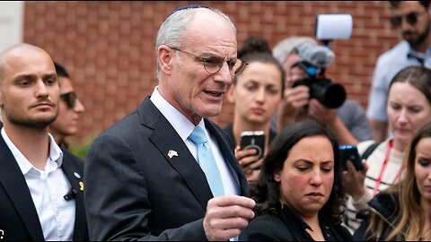 Israeli Ambassador Meets Family of DC Shooting