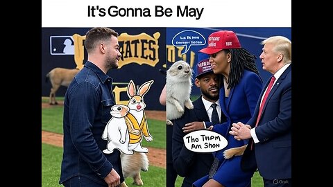 Michelle Obama Said What? Trump's 100 Days, Rabbit, Rabbit May Is Here, & Pirates Fan Falls.