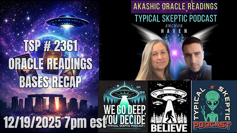 Live Oracle Readings & BASES Conference Recap - Julia Anchorhaven - TSP # 2361