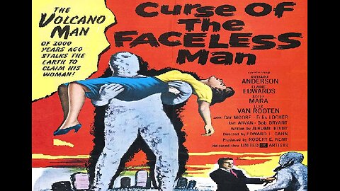CURSE OF THE FACELESS MAN 1958 Petrified Soldier of Pompeii Holds a Deadly Curse FULL MOVIE HD & W/S