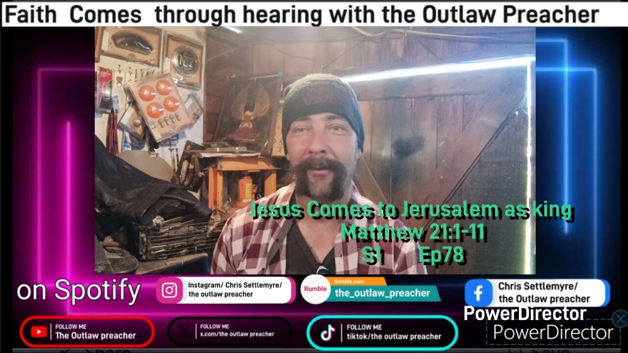Jesus Comes to Jerusalem as king Matthew 21:1-11 S1 Ep78