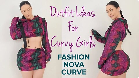 OUTFIT IDEAS FOR CURVY GIRLS | FASHION NOVA CURVE X VIKTORIA KAY