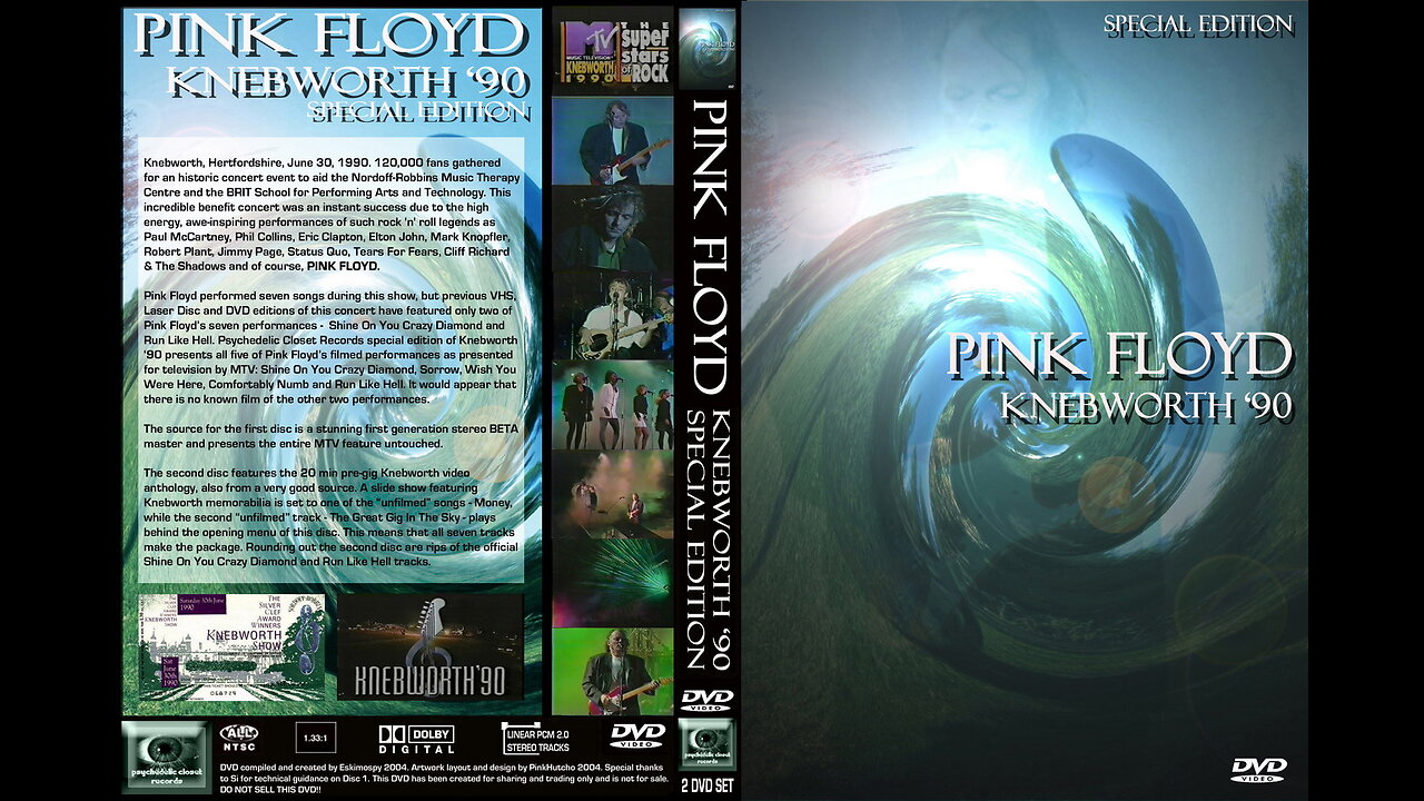 Pink Floyd - Knebworth 1990 (MTV Special) 1 of 2