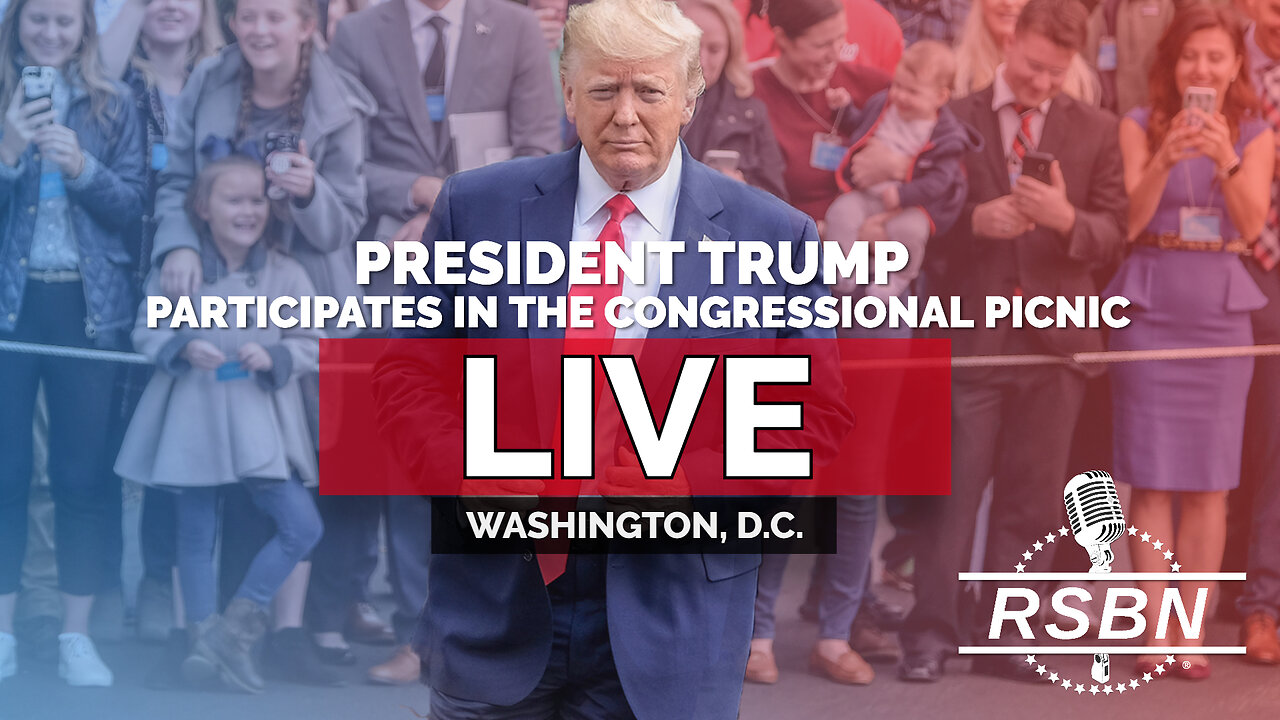 LIVE: President Trump Participates in the Congressional Picnic - 6/12/25