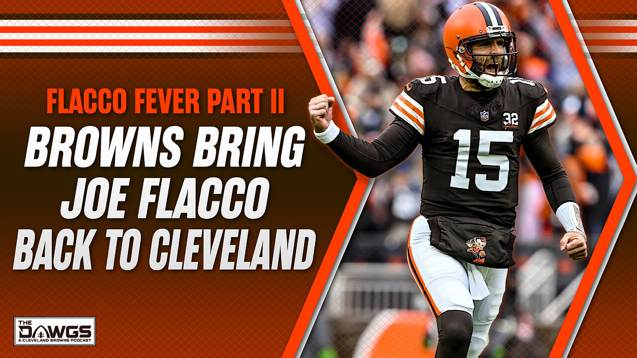 Joe Flacco is BACK in Cleveland