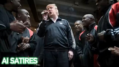 MAGIC AI trump enjoy video with some friends