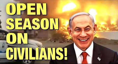 Israel Now Targeting CIVILIANS In Yemen Bombings!
