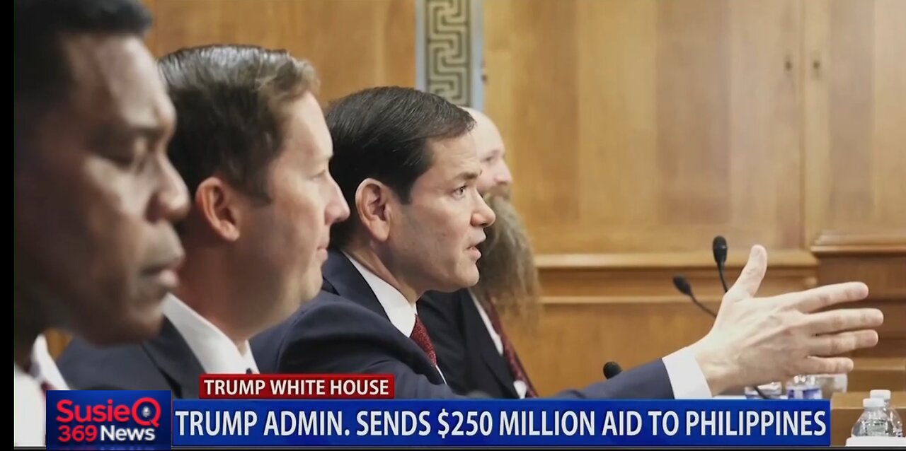 TRUMP ADMIN SENDS 250MIL AID TO PHILIPPINES