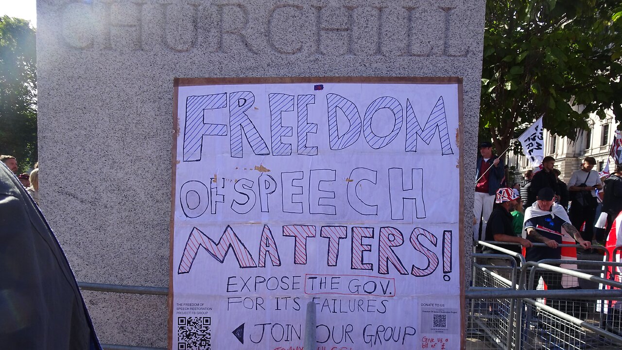 Unite the Kingdom March and Free Speech Festival: Saturday 13th September 2025 - Part 3