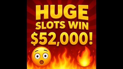 Huge Slots Win – $52,000!