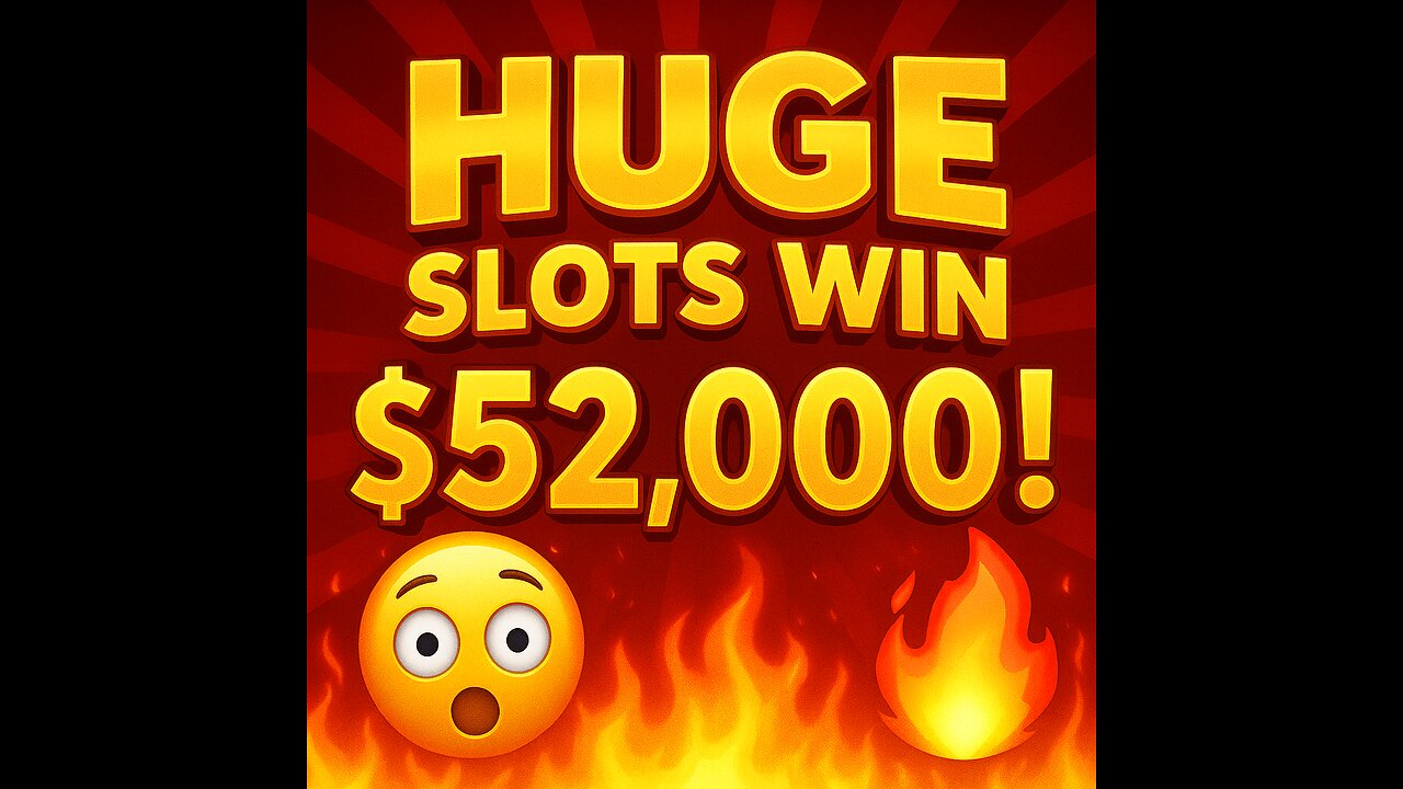 Huge Slots Win – $52,000!