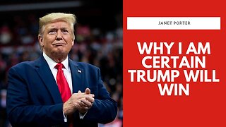 [Nov 9, 2020] Why I Am CERTAIN Trump Will Win | Janet Porter [Destiny Image]