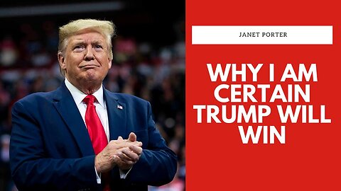 [Nov 9, 2020] Why I Am CERTAIN Trump Will Win | Janet Porter [Destiny Image]