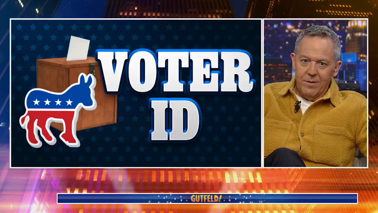 Gutfeld Destroys The Democrats' Voter ID Double Standard, And It's Glorious