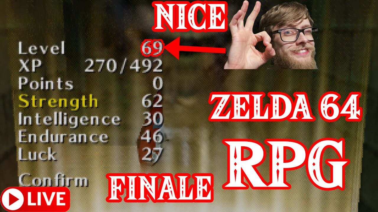 🔴 Zelda 64 Ocarina of Time, But It's An RPG! FINALE! Zelda Demon's Quest Actual N64 Hardware!