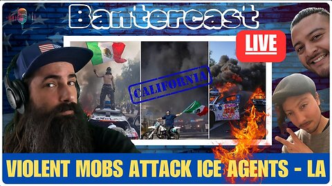 Chaos in LA: Violent Mobs Clash with ICE Agents