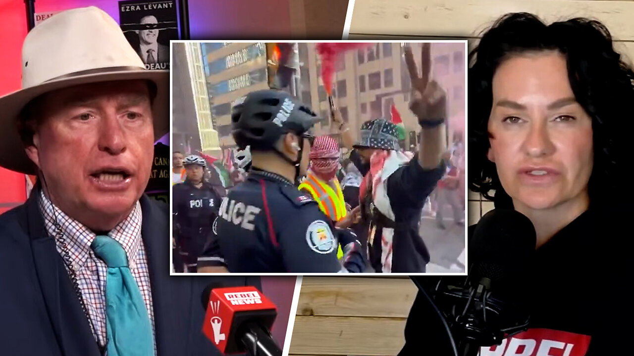 Toronto’s two-tier policing on full display as pro-Hamas mob targets Jewish-owned café