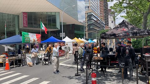 Walking Manhattan: Street Fair & Green Market (Upper West Side)