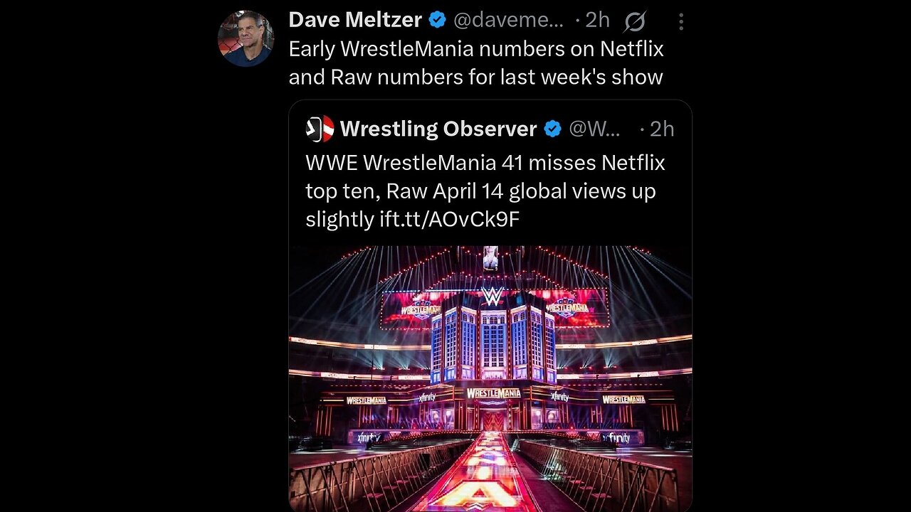 Dave Meltzer EMBARRASSES Himself Over WrestleMania 41 Numbers! #shorts