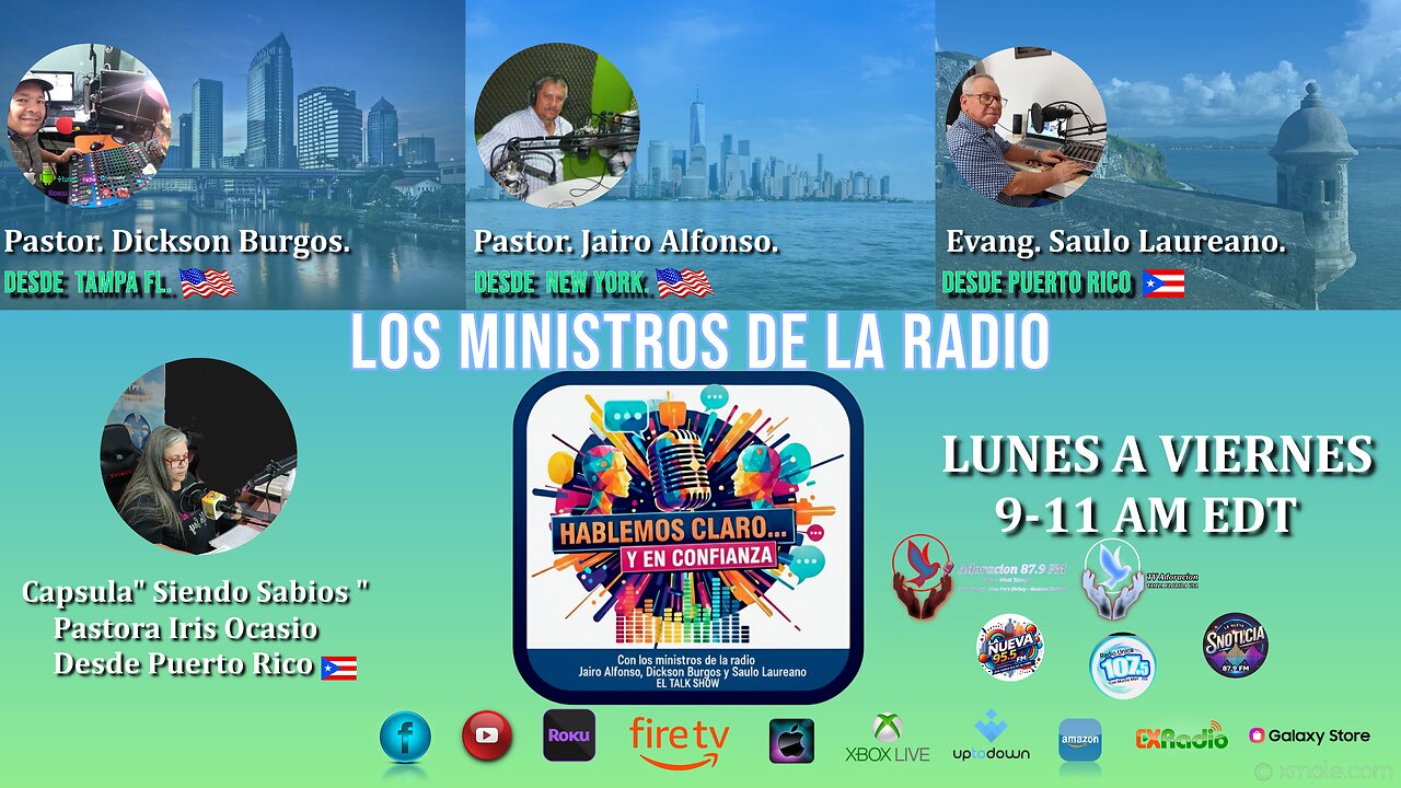 Cadena Adoracion Broadcasting Network Morning Show.