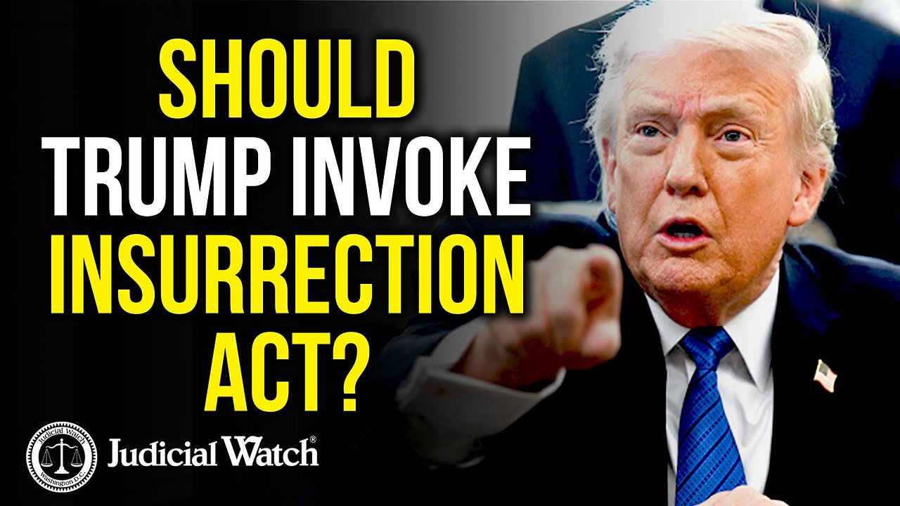 Should Trump Invoke Insurrection Act?