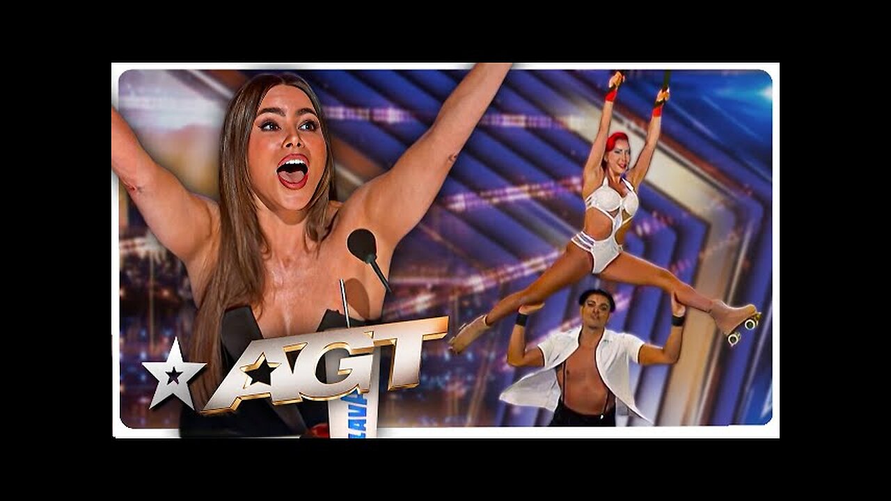 The Judges are on the EDGE of their SEATS for this HIGH-FLYING Audition on America's Got Talent 2025