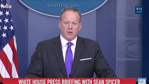 Watch live_ Today_s White House Press Briefing with Sean Spicer