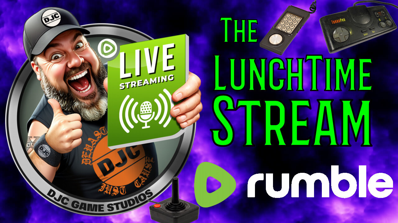 The LunchTime Stream - LIVE Retro Gaming with DJC