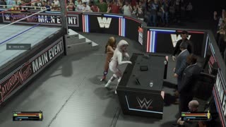 wwe 2k25 293 universe AJ Myers VS Elena Kovac