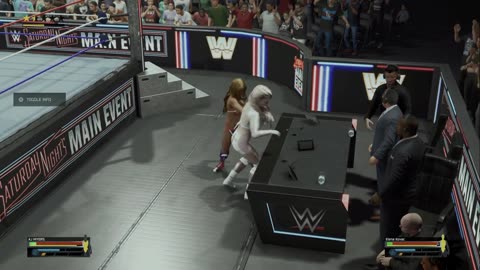 wwe 2k25 293 universe AJ Myers VS Elena Kovac