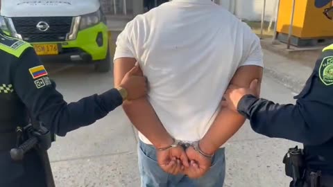 CAPTURA DE VIGILANTE EN MAGANGUÉ