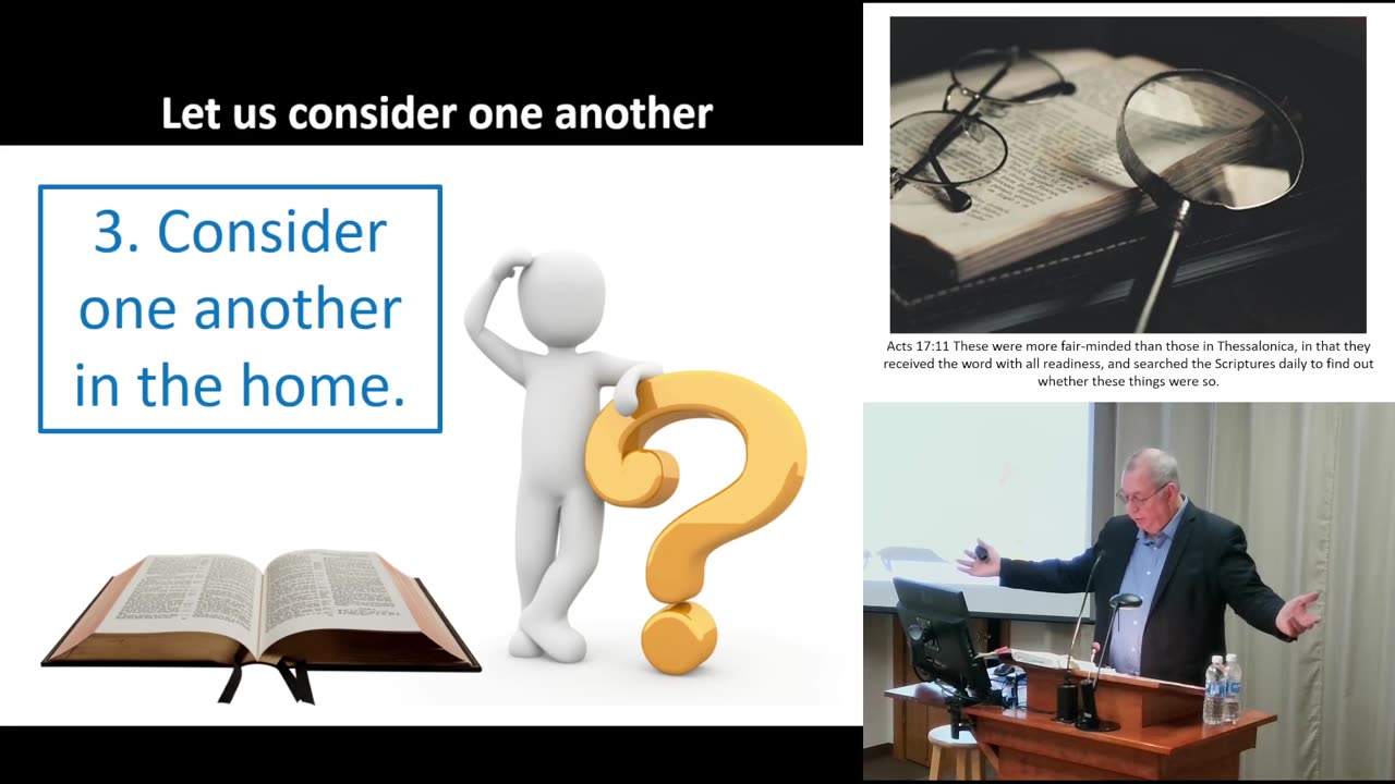 Let Us Consider One Another