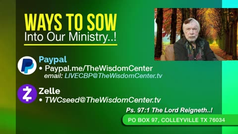Re-Air: Wisdom World LIVE With Mike Murdock..!!!