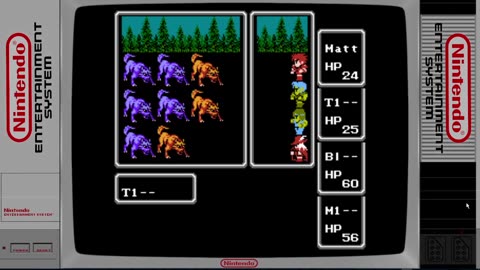 Final Fantasy Gameplay - Nintendo 1