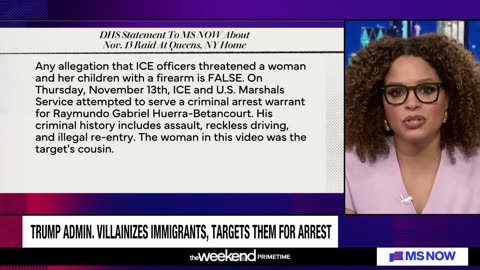 Immigration agents STORM New York family's home at gunpoint