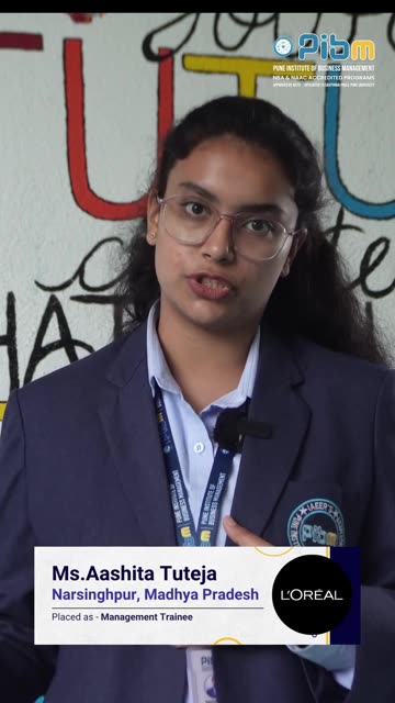 PIBM to L’Oréal | Management Trainee | MBA & PGDM Placements | Batch 2024–26