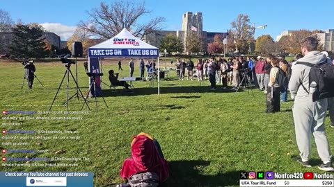 IRL at UnF*ck America | Destiny Debates | Gooning | !tts !discord