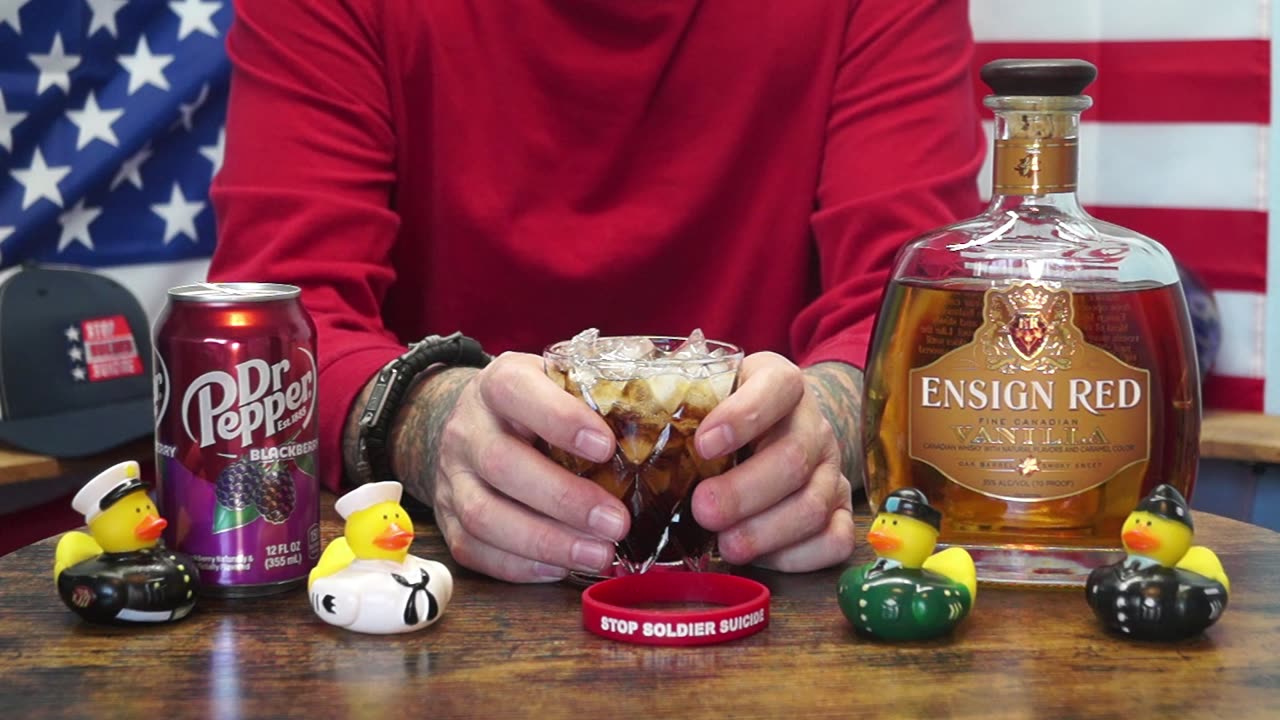 Jim Acklin - Ensign Red Vanilla Whiskey & Dr Pepper Blackberry