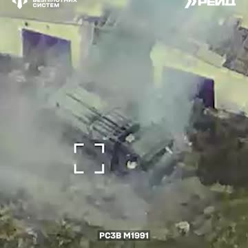 (INSANE)North Korean Heavy MRLS Fires Straight Through Passenger Cab After Being Hit By Drone
