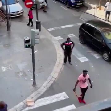 This is Spain. now ghetto trash